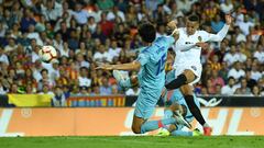 Rodrigo hizo el 1-1 ante el Atleti el a&ntilde;o pasado en Valencia.
 