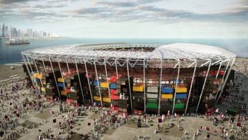 Innovative uses of shipping containers inspire Ras Abu Aboud World Cup stadium