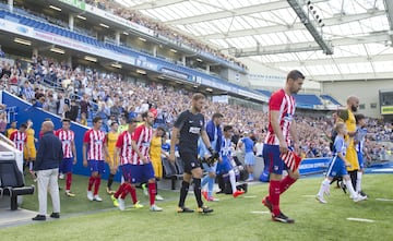 Brighton & Hove Albion 2-3 Atlético Madrid: in pictures