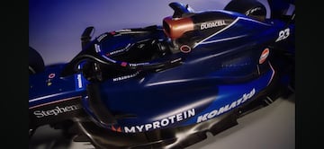 Presentación del nuevo coche de Williams Racing.