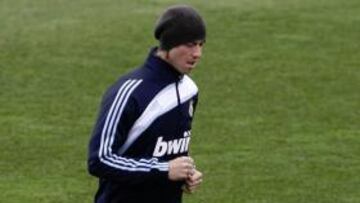 Guti, ayer en Valdebebas.