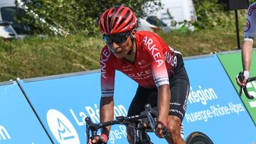 Geraint Thomas gan&oacute; la quinta etapa del Criterium del Dauphin&eacute; 2021. Nairo Quintana y Miguel &Aacute;ngel L&oacute;pez llegaron con el pelot&oacute;n, sin perder tiempo.