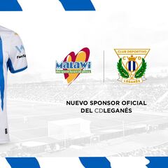 Turismo de Malawi, tercer sponsor principal del Leganés este curso