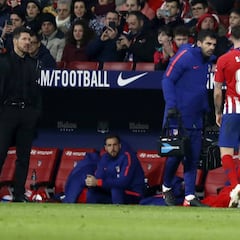 Las lesiones ahogan a Simeone