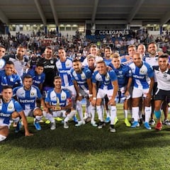 El Leganés vence su trofeo con una gran segunda mitad