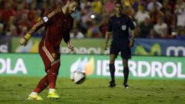 Sergio Ramos: "No fui con la intención de picar el balón"