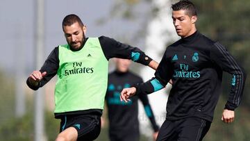 Cristiano y Benzema volverán a jugar juntos tras 131 días