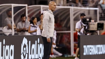 Zidane ni pasó por el vestuario