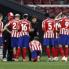 El Atlético se aúpa por ellos: Costa, Llorente, Giménez, Oblak...