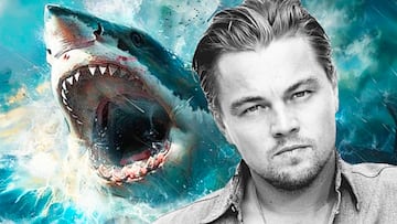 Leonardo DiCaprio casi muere por un tiburón