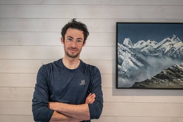 Kilian Jornet, en su casa de Noruega durante el confinamiento