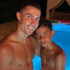 La reacción del hijo de Cristiano: "Papá, ¿tú vivías aquí?"