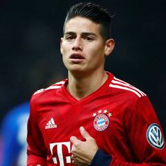 James sufre molestia en el aductor y es duda ante Bremen