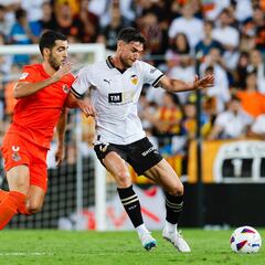 Yaremchuk gustó en su debut en Mestalla