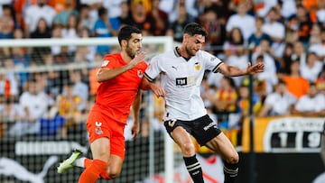 Yaremchuk gustó en su debut en Mestalla