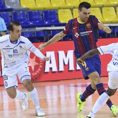 El Barça no carbura y O Parrulo también se aprovecha del Palau