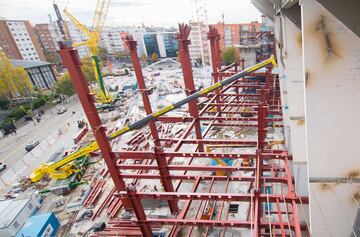 El nuevo Bernabéu, avanza