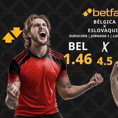Bélgica vs. Eslovaquia: horario, TV, estadísticas, clasificación y pronósticos