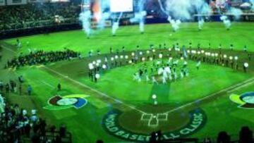 La inauguración del Preclásico Mundial de Béisbol