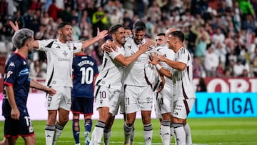 Partido de la jornada 7 de la Segunda División 2024-2025 de la liga de fútbol española, Liga Hypermotion, entre Albacete-Deportivo de La Coruña disputado el 27/9/2024 en el Carlos Belmonte. Foto Josema Moreno