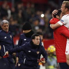 1x1 del Sevilla: Nolito sirve y Ben Yedder y Krohn Dehli rematan