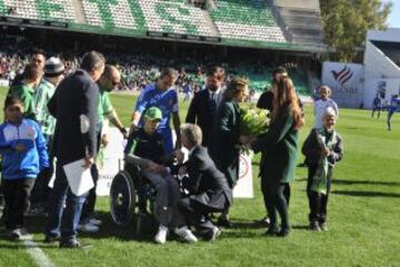 Las leyendas del Madrid se imponen ante las del Betis