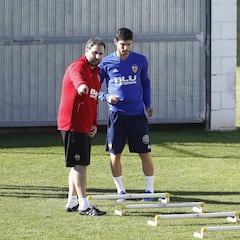 Guedes sigue su recuperación para llegar al partido frente al Sevilla