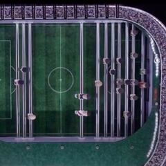 River estrena el "Metegol de la Eternidad", en homenaje a Madrid