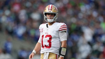 Los 49ers anunciaron que Brock Purdy y George Kittle sufrieron lesiones durante la victoria sobre los Seahawks en la Semana 1.