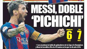 Messi en Mundo Deportivo.
