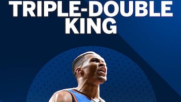 Russell Westbrook es el primer jugador NBA en lograr un triple-doble ante los otros 29 equipos.