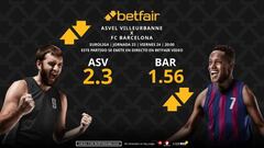 ASVEL Villeurbanne vs. FC Barcelona: horario, dónde ver, pronósticos, estadísticas y clasificación