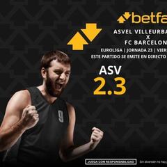 ASVEL Villeurbanne vs. FC Barcelona: horario, dónde ver, pronósticos, estadísticas y clasificación