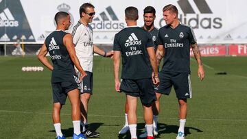 Entrenamiento del Real Madrid
