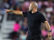 FORT LAUDERDALE, FLORIDA - NOVEMBER 29: Javier Mascherano, Head Coach of Inter Miami CF, looks on during the Audi 2025 MLS Cup western conference final match between Inter Miami CF and New York City FC at Chase Stadium on November 29, 2025 in Fort Lauderdale, Florida. Rich Storry/Getty Images/AFP (Photo by Rich Storry / GETTY IMAGES NORTH AMERICA / Getty Images via AFP)