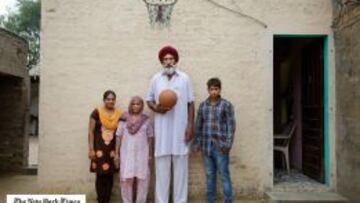 Los sijes rezaron en el templo para que Singh fuera drafteado