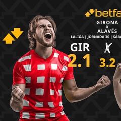 Girona FC vs. Deportivo Alavés: horario, dónde ver, pronósticos y clasificación
