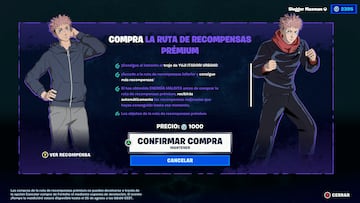 fortnite jujutsu kaisen como conseguir las skins yuji itadori megumi fushiguro nobara kugisaki satoru gojo