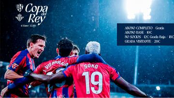 Agotadas las entradas para el partido de Copa contra el Betis