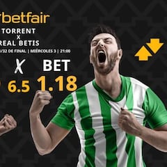 Torrent CF vs. Real Betis: horario, dónde ver, pronósticos y estadísticas