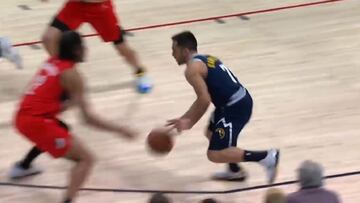 Puso patas arriba el partido con estas locuras: ¡Campazzo!