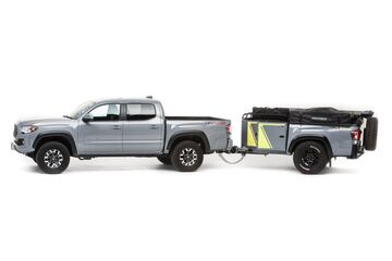 El remolque se ha presentado como el compañero ideal del Toyota Tacoma, la imponente pick-up de la marca nipona.