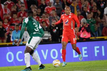 América de Cali enfrentó al Deportivo Cali en el primer clásico del Valle del Cauca en el año 2020 en el Torneo ESPN en el estadio El Campín de Bogotá.