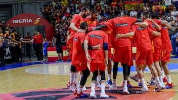 10/08/2019 Espa&ntilde;a en su preparaci&oacute;n para el Mundial de baloncesto
 DEPORTES
 ALBERTO NEVADO / FEB
 