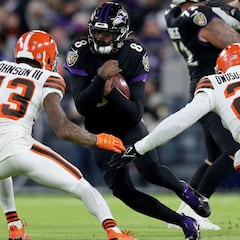 Ravens vencen a Browns y son el mejor equipo de la AFC