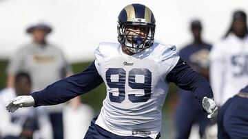 Aaron Donald amenaza a los Rams con una huelga