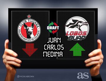 Todos los movimientos del Draft del Apertura 2017 en imágenes