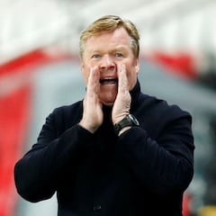 El finiquito de Koeman, a escena
