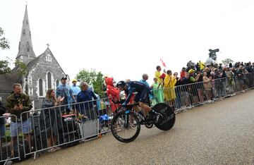 Enric Mas en la primera etapa del Tour de Francia
