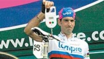 <b>ESPERANZA. </b>Astarloa no terminará la Vuelta; piensa en el Mundial.